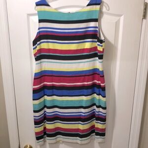 TAHARI ARTHUR LEVINE SZ 14 MULTICOLORED